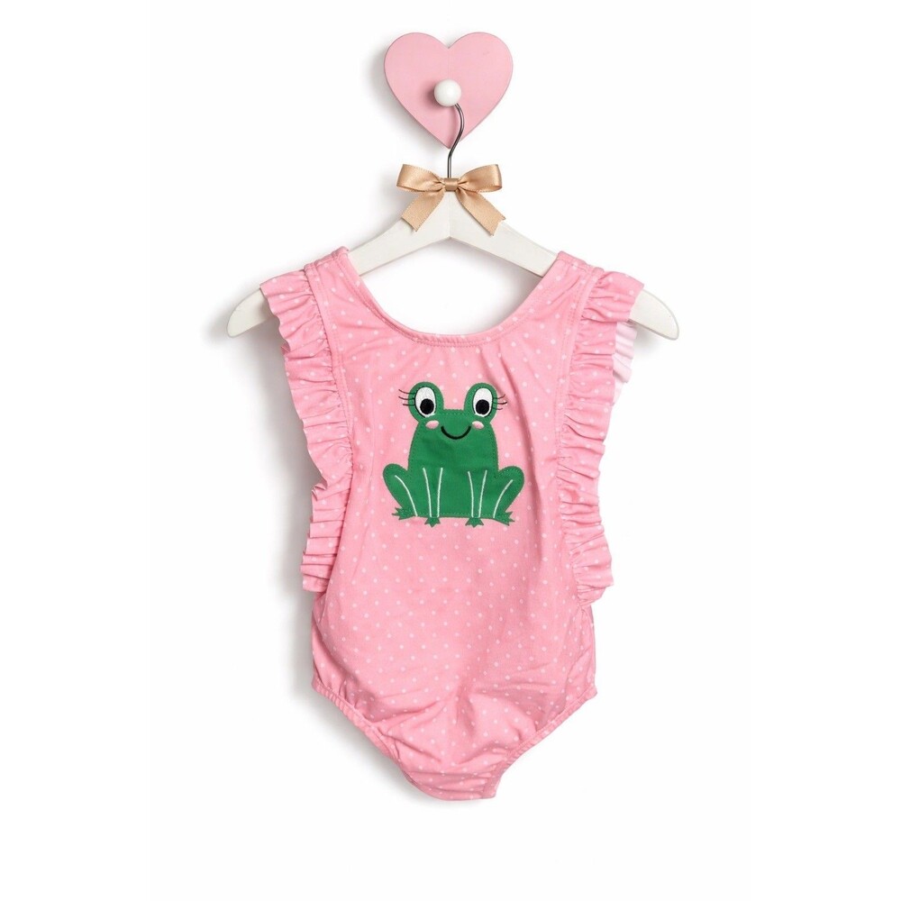 NEW NWT Gymboree Baby Girls 12-18 months Toddler Bathing Suit Pink Summer